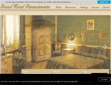Tablet Screenshot of grandhotelrinascimento.it